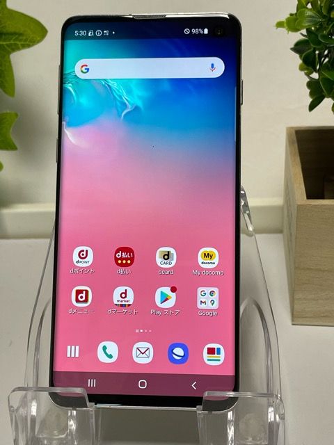ムスビー｜SIMフリー☆ docomo Galaxy S10 SC-03L 電池良好品 ホワイト