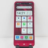 ムスビー｜シンプルスマホ6 A201SH SoftBank ルビーレッド c10581