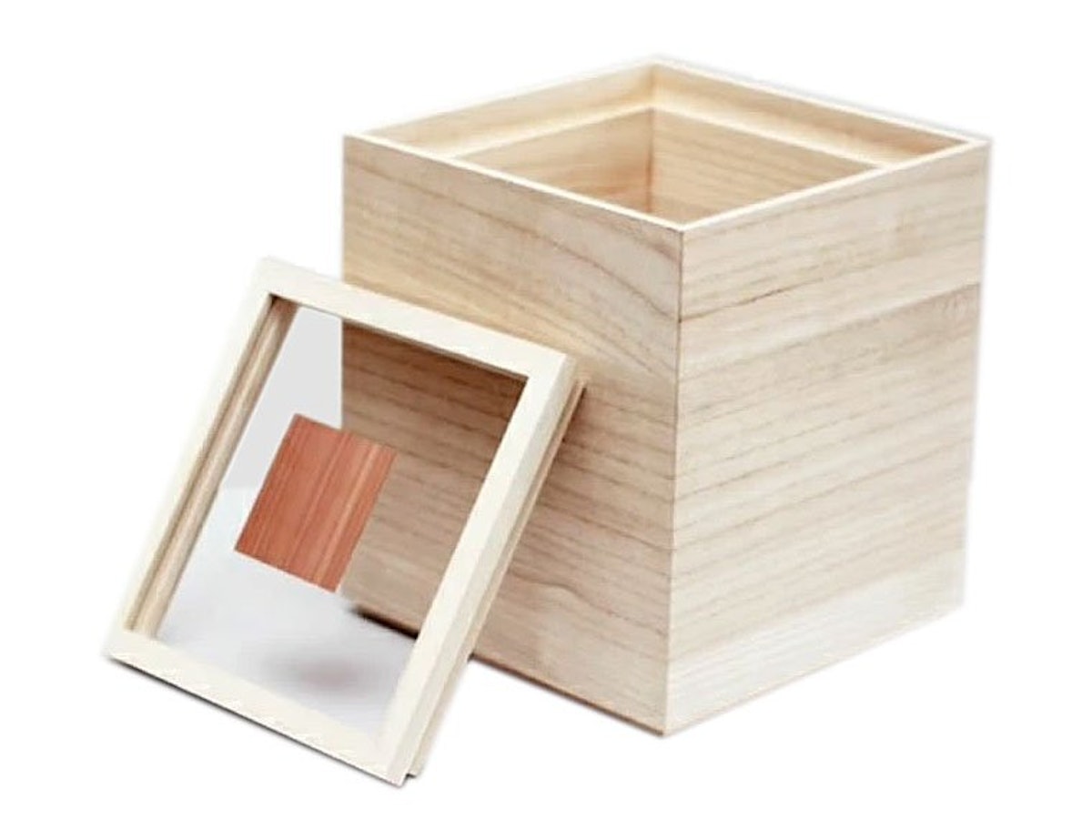 新米の美味しさ長続き】【5キロ用】【米びつの最高峰】柿渋塗り桐