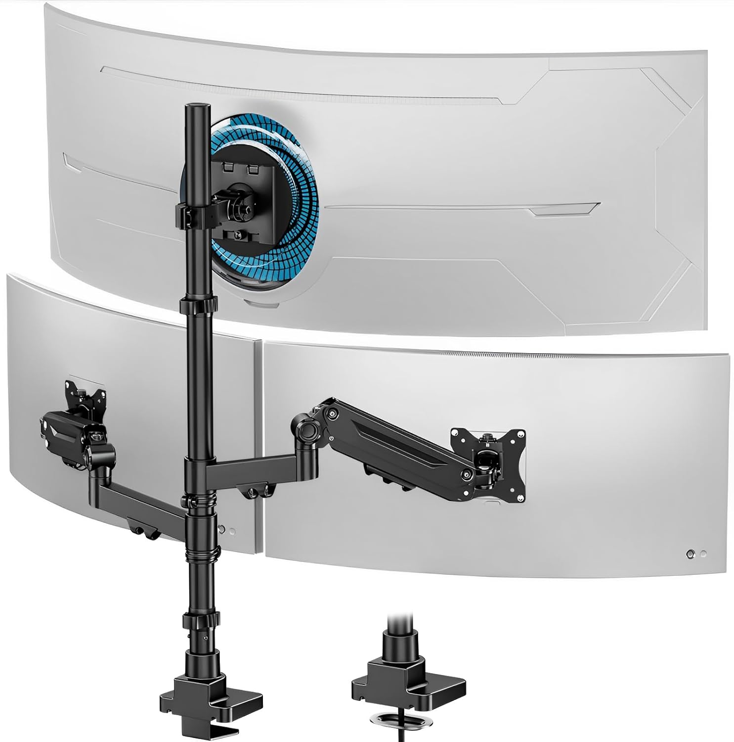 3画面対応のモニターアームのおすすめ人気ランキング【2026年2月