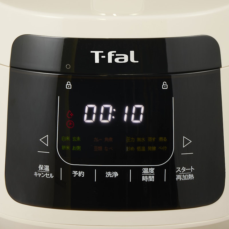 T-fal ラクラ・クッカー プラス コンパクト電気圧力鍋 CY353AJPを