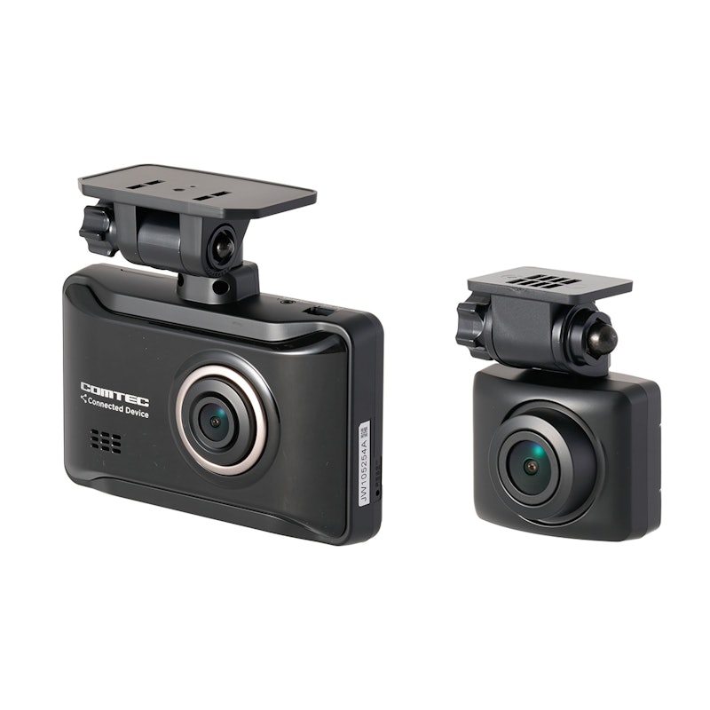 コムテック ドライブレコーダー ZDR058を検証レビュー！前後2カメラ型