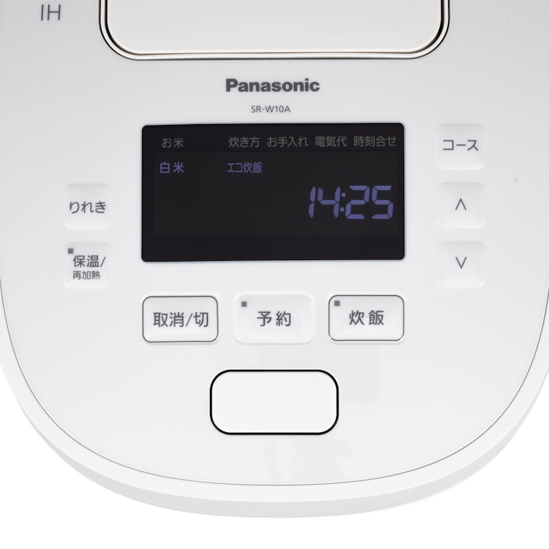 パナソニック おどり炊き 可変圧力IHジャー炊飯器 SR-W10Aをレビュー