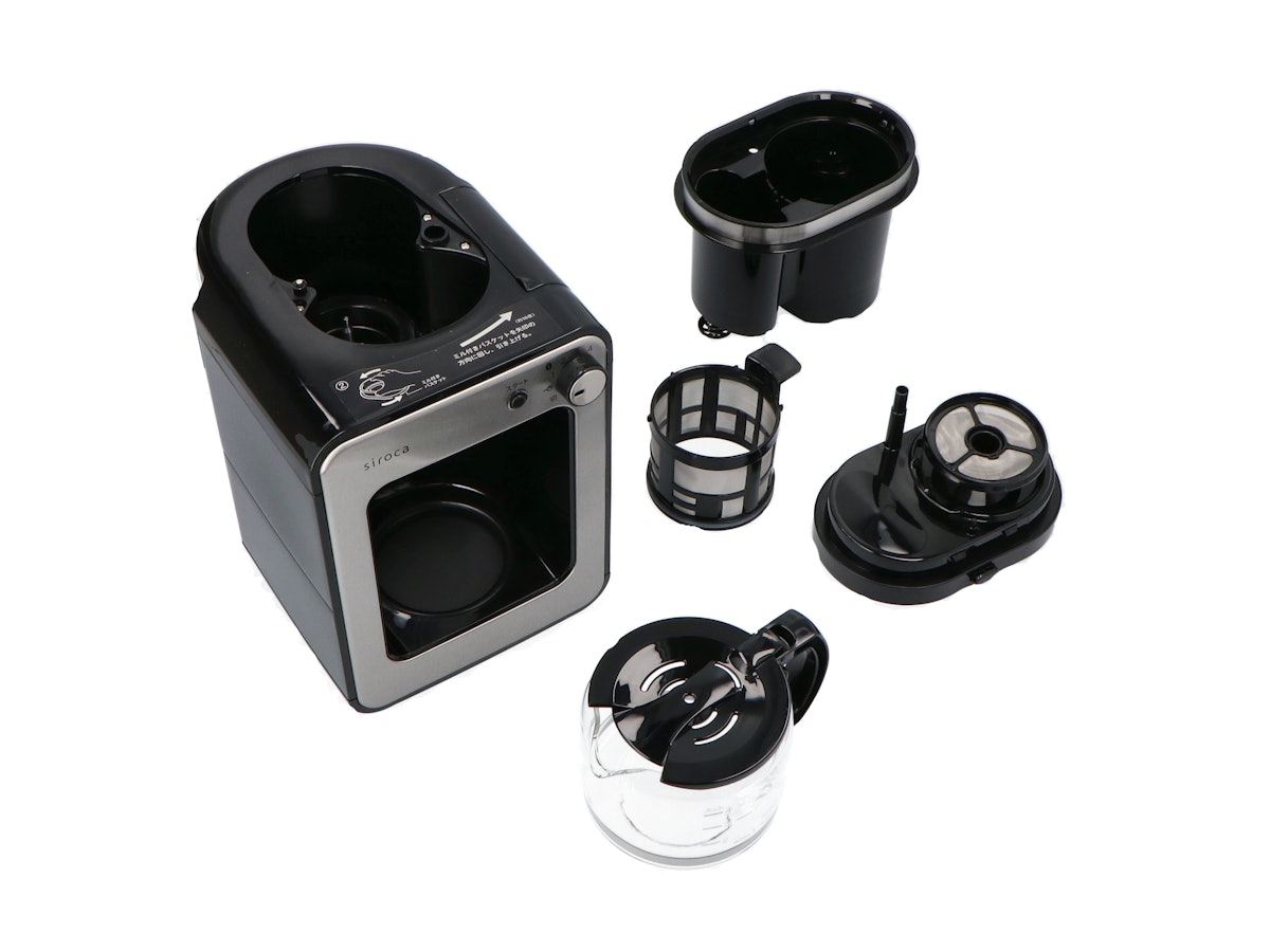 シロカ 全自動コーヒーメーカーカフェばこ SC-A221をレビュー