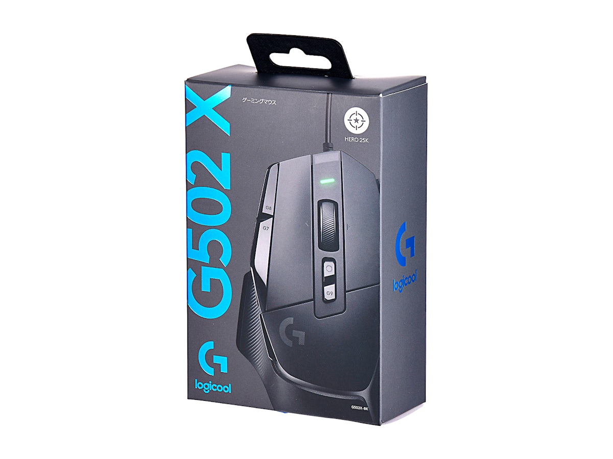Logicool Gゲーミングマウス G502 Xを徹底レビュー！実際に使って