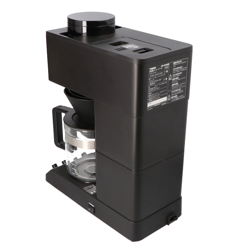 ツインバード 全自動コーヒーメーカー CM-D457Bをレビュー！クチコミ