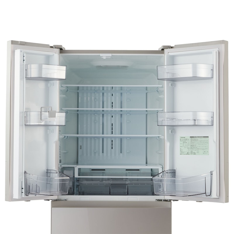 サザラー様TOSHIBA 冷蔵庫 2020年製ホワイトGR-R460FK GR-R460FK-EW