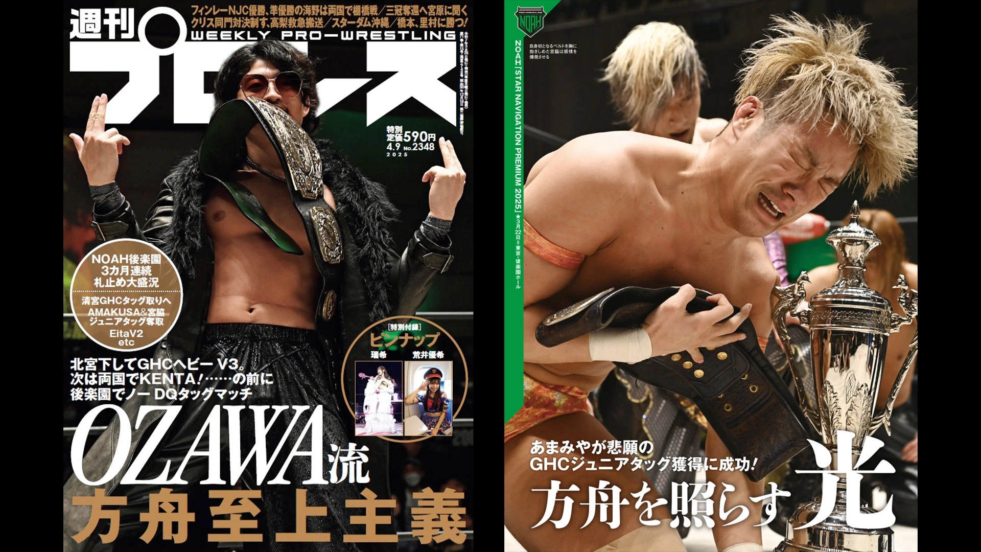 3月26日（水）発売の「週刊プロレス」4月9日号（No.2348） | プロレス