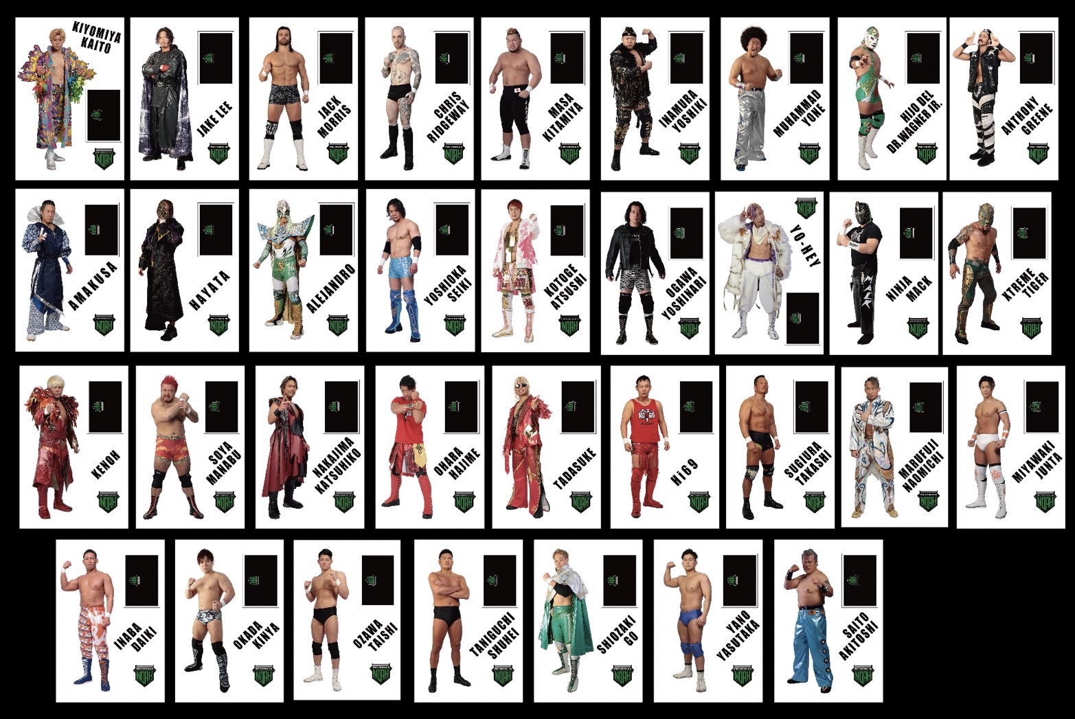 3・19横浜武道館大会グッズ情報】トレーディングアクリルスタンド登場