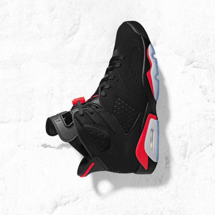 国内2月16日発売予定】 ナイキ エアジョーダン6 レトロ OG ブラック