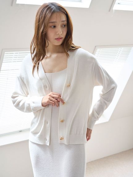 Sorbet Touch Cool】【接触冷感】カーディガン(カーデ＆ガウン