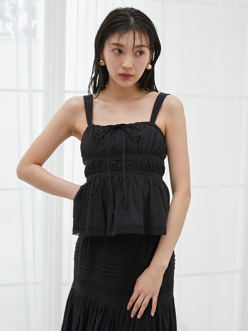 コットンキャミブラウス(シャツ・ブラウス)｜トップス｜SNIDEL