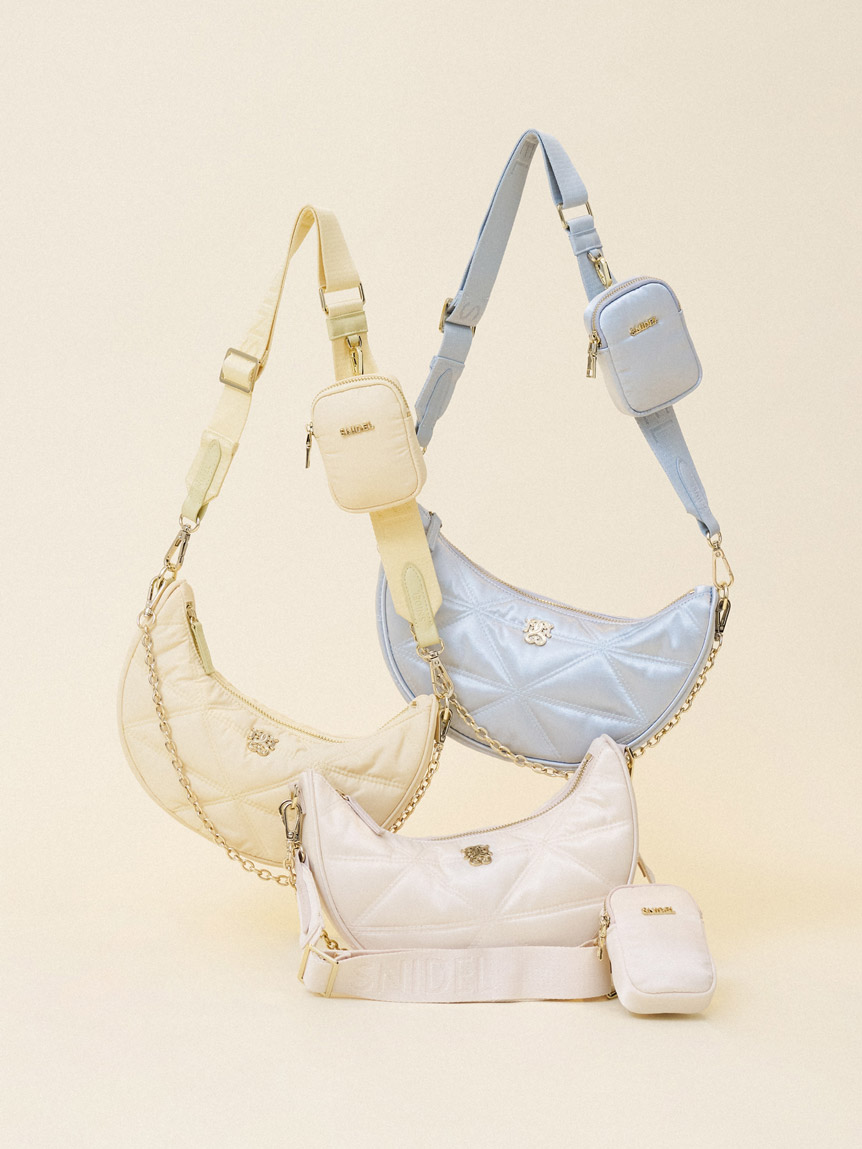 新色追加/WEB限定】マルチウェイムーンバッグ(ショルダーバッグ