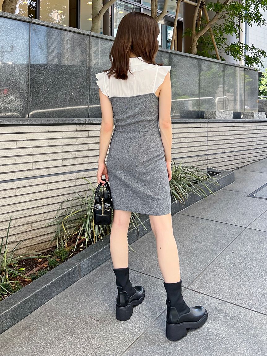 ショートニットブーツ(ブーツ)｜シューズ｜SNIDEL(スナイデル)の通販