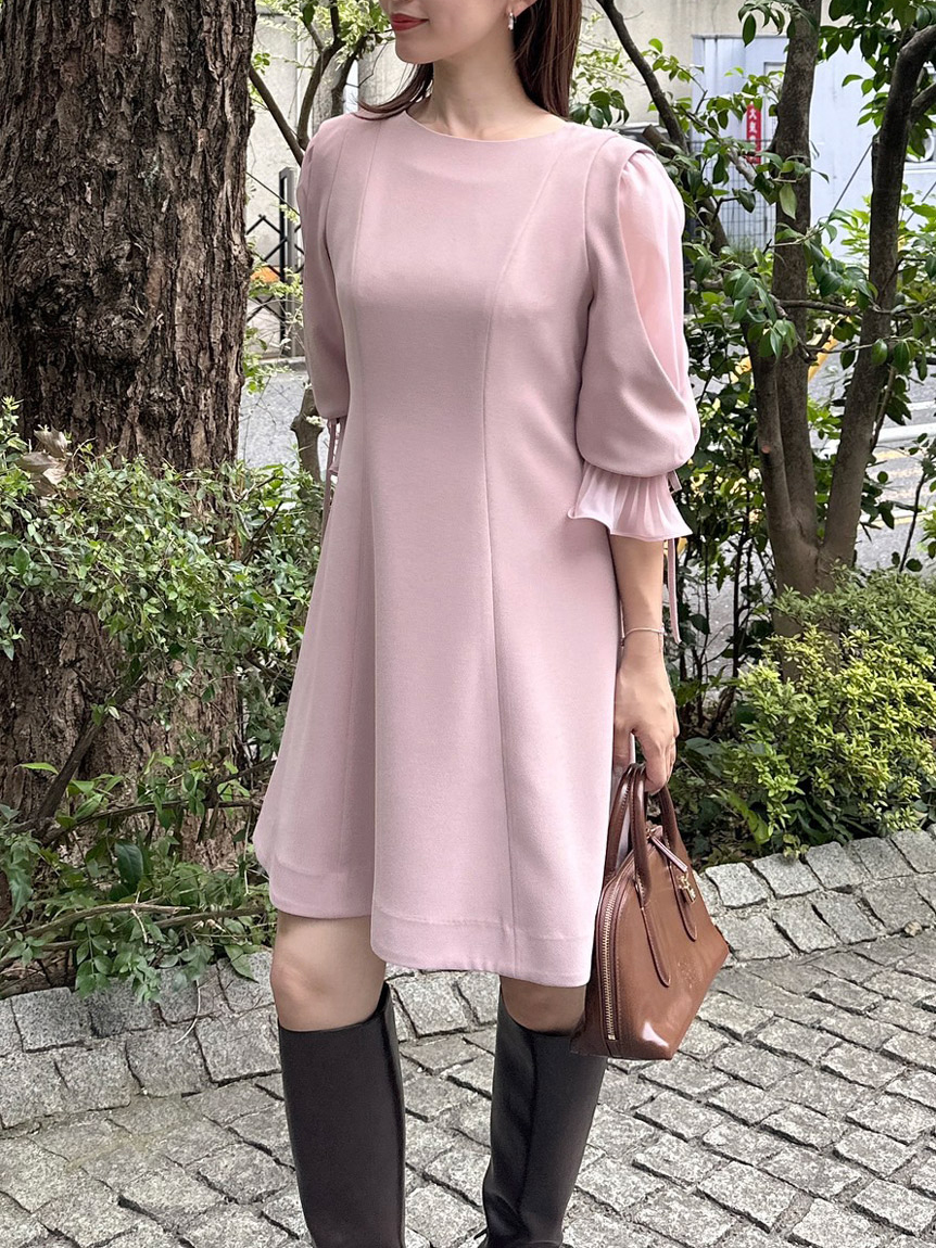 レディライクフレアミニワンピース(ミニワンピース)｜ワンピース