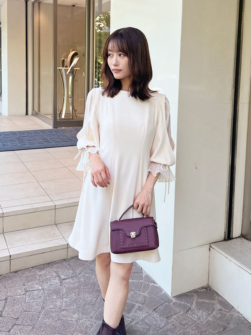 レディライクフレアミニワンピース(ミニワンピース)｜ワンピース