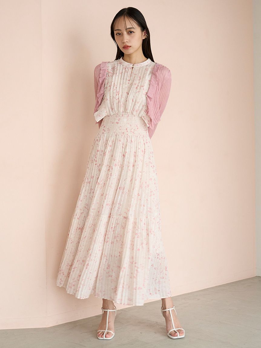 00サイズあり】Sustainableフリルワンピース(マキシ・ロングワンピース