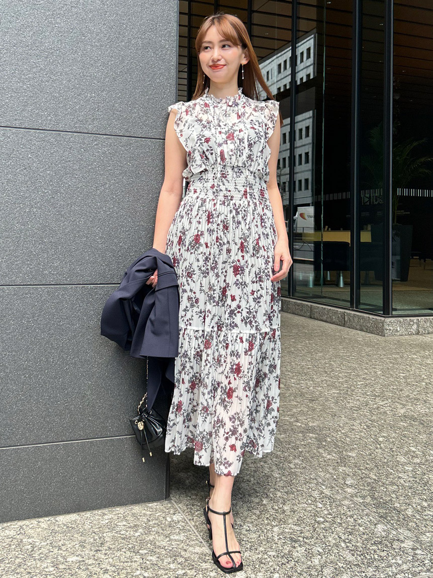 Sustainable20周年プリントワンピース(マキシ・ロングワンピース