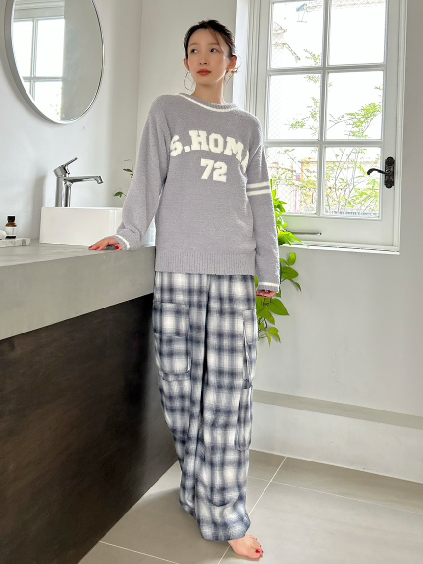 ネルチェックカーゴパンツ(ロングパンツ)｜スナイデルホーム｜SNIDEL