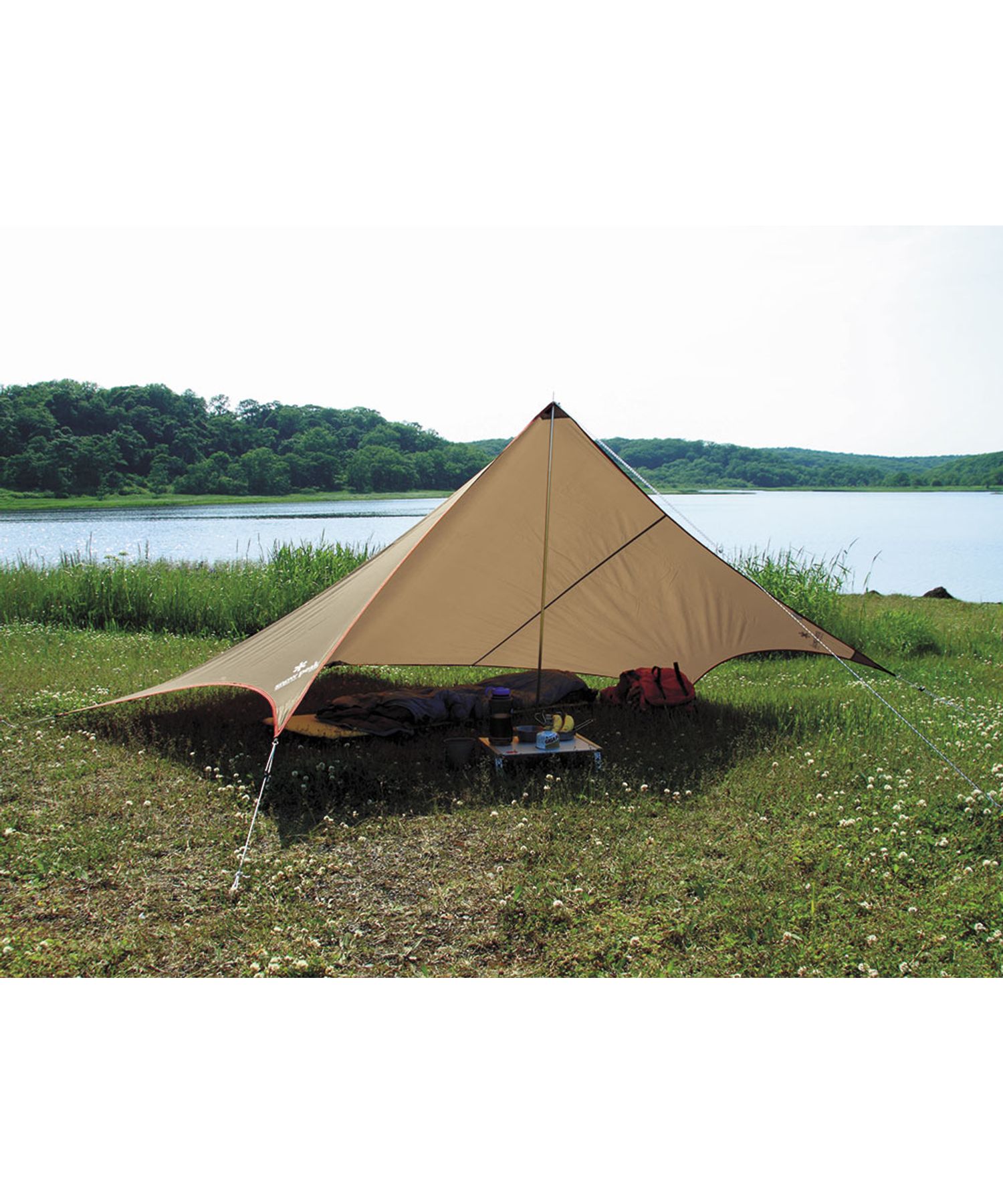 スノーピーク ライトタープポンタシールドSTP-380 ポールTP-161付 Peak