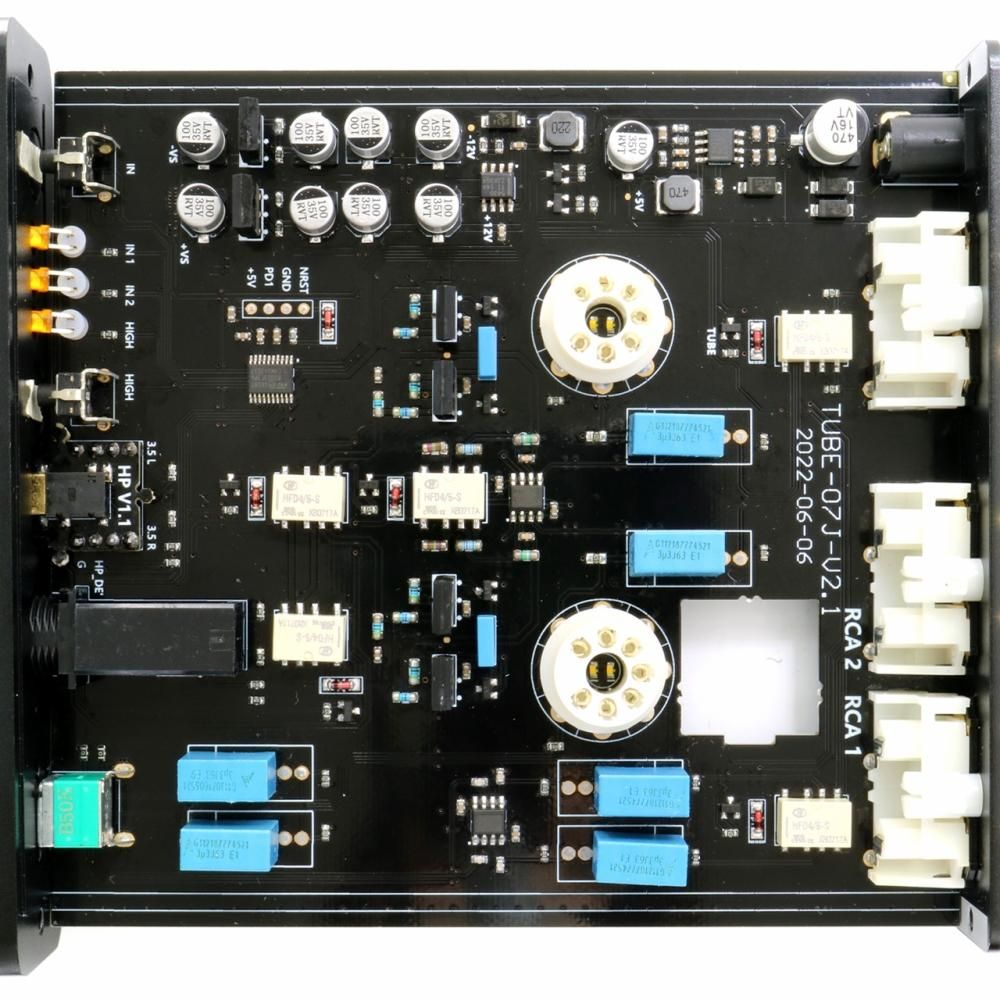 FX-AUDIO TUBE-07J | 真空管ハイブリッドプリアンプ - コイズミ無線
