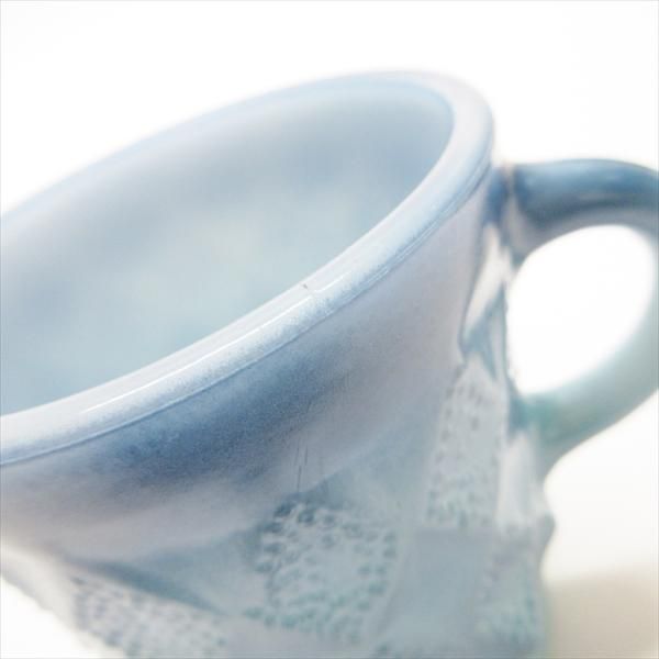 ファイヤーキング キンバリーマグカップ トランスルーセント青