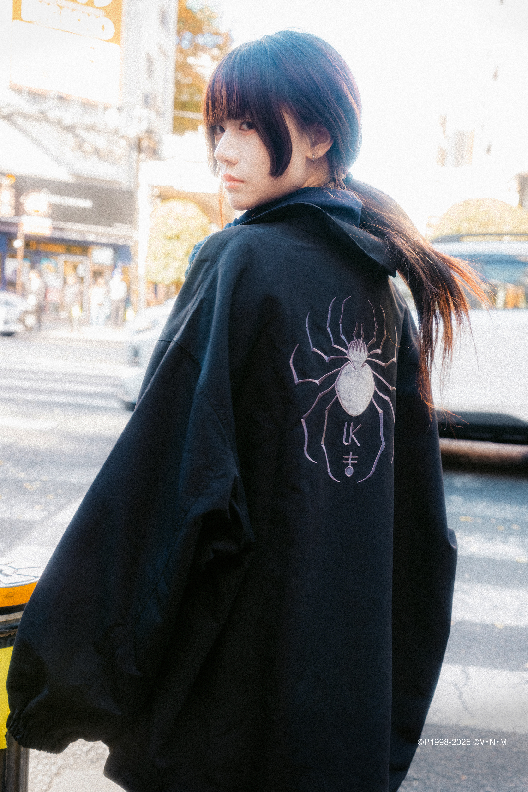 フェイタン スタンドカラー防風ジャケット