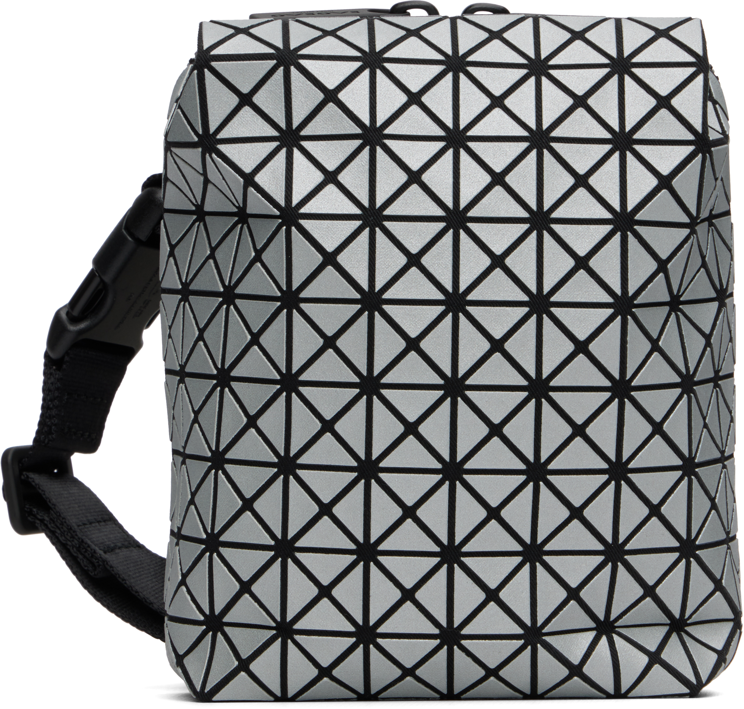 Silver Beetle Reflector Shoulder Bag by BAO BAO ISSEY MIYAKE on Sale