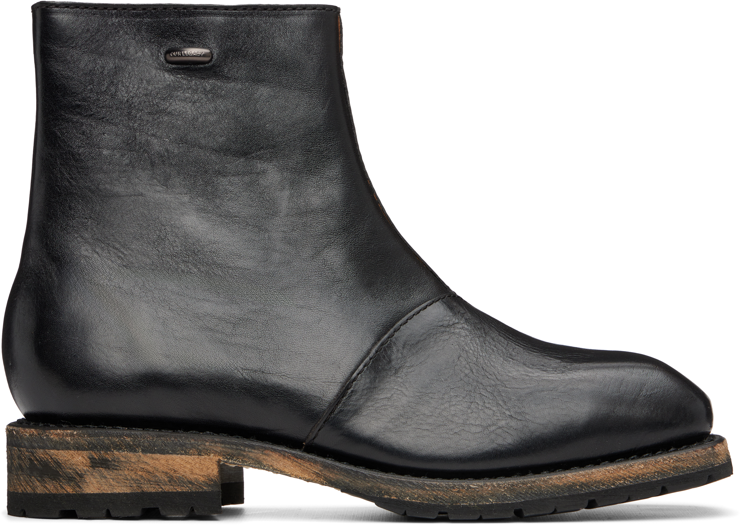 OUR LEGACYのブラック Engine ブーツがセール中
