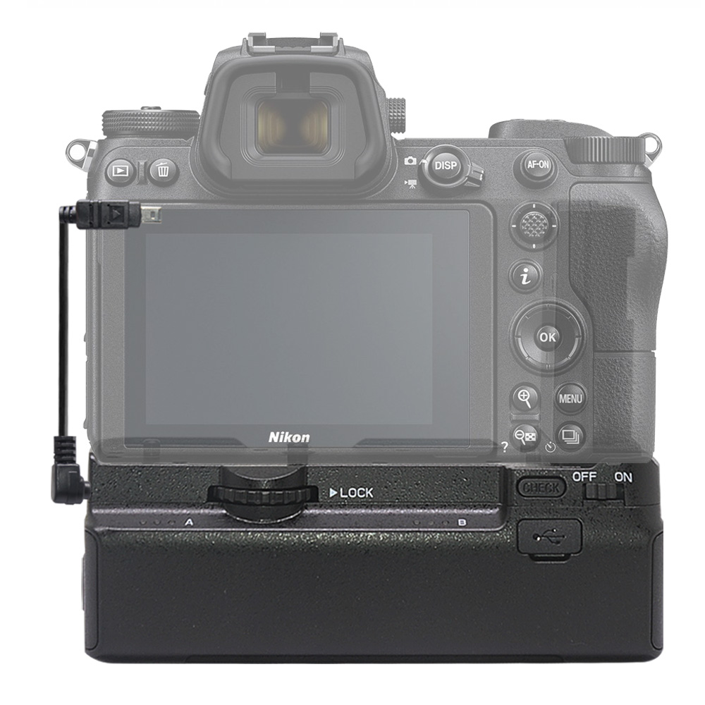 ニコンZ6 Z7ミラーレスカメラ用のMcoplus BG-Z6/Z7垂直バッテリー