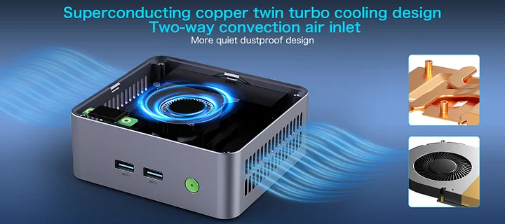 GMKtec GMKtec NucBox M2 Mini PC Intel® 11th Core™ i7 11390H 259.00