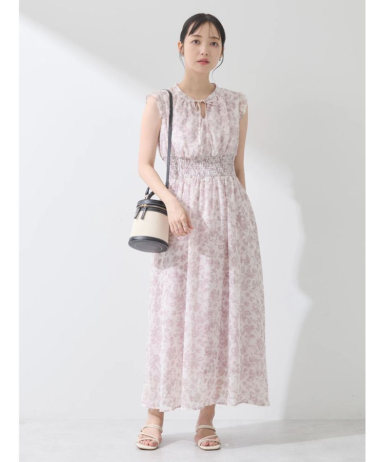 ノースリ花柄ワンピース/earth music&ecology（アース ミュージック