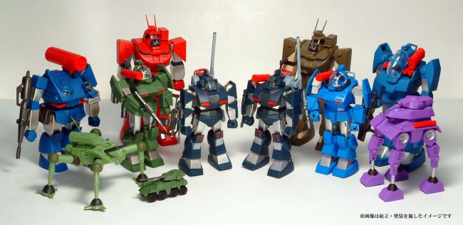 童友社から太陽の牙ダグラムコレクターズボックス再販！ - サンライズ