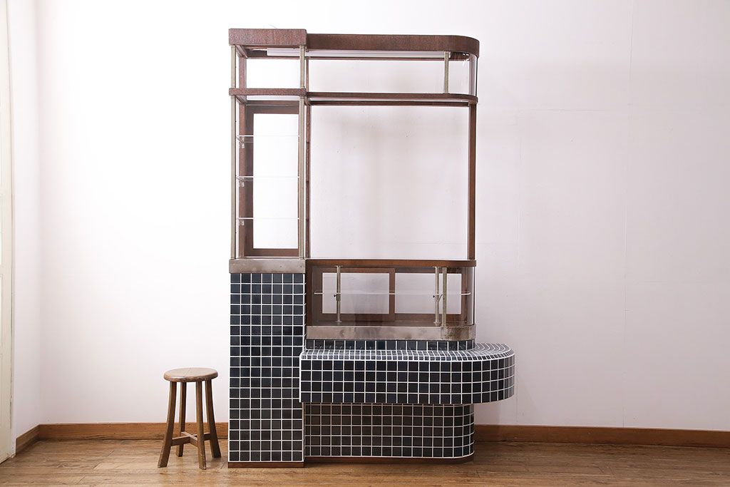 公式】アンティーク家具ラフジュ工房商品詳細ページ煙草屋さんのガラス