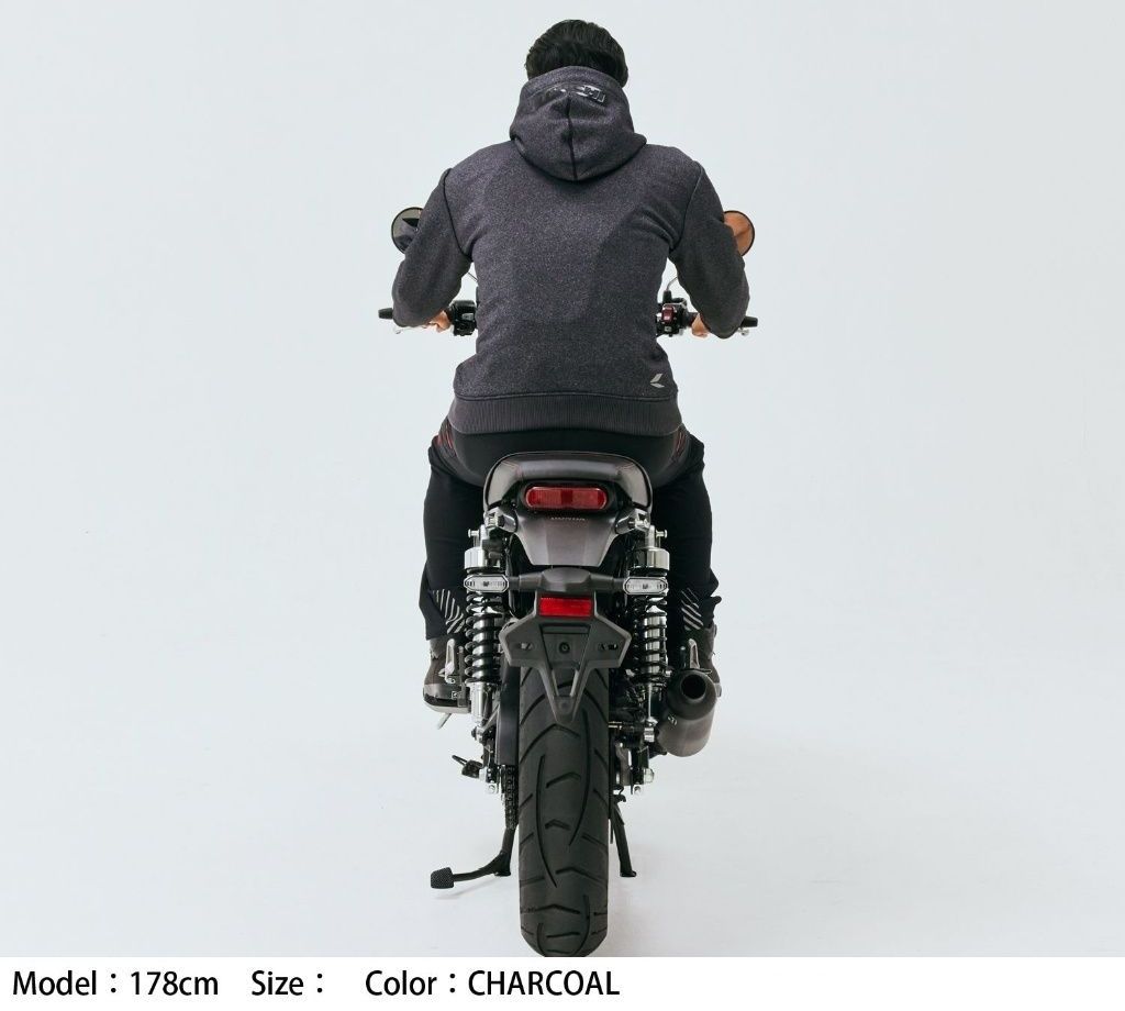 春秋に活躍するスウェット系パーカ、RSタイチ コーデュラ フーディの