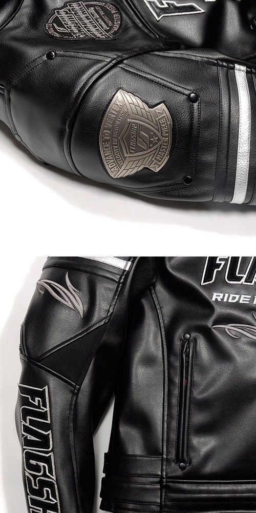 Webike | FLAGSHIP フラグシップ Vertex PU Leather Jacket