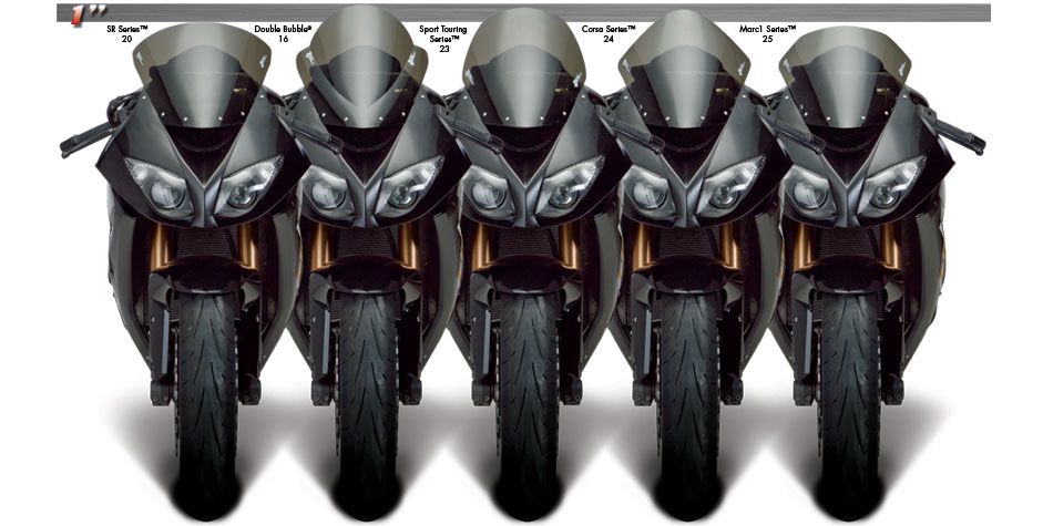 Webike | ZEROGRAVITY ゼログラビティ スクリーン 【MARC 1】 ZX-10R