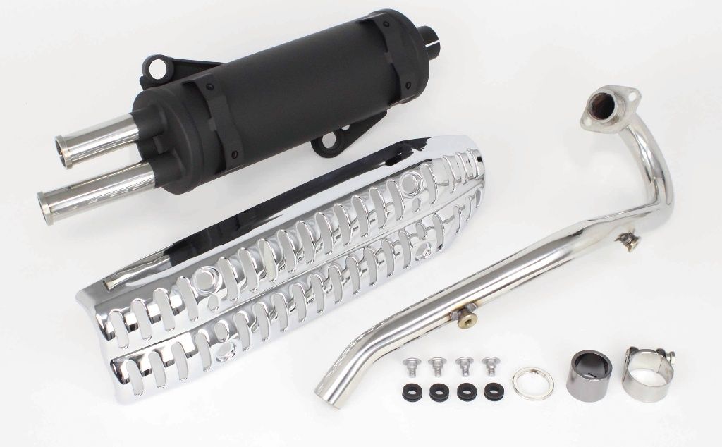 Webike | SP武川 SPタケガワ スクランブラーマフラー モンキー125(04