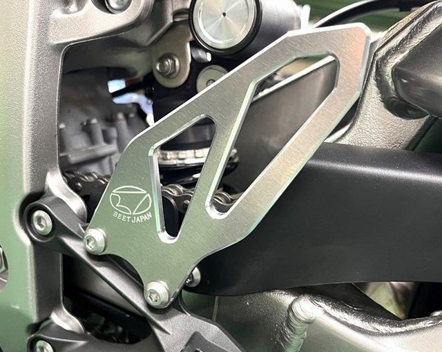 Webike | BEET ビート ヒールガードプレートセット Ninja ZX-6R(9120