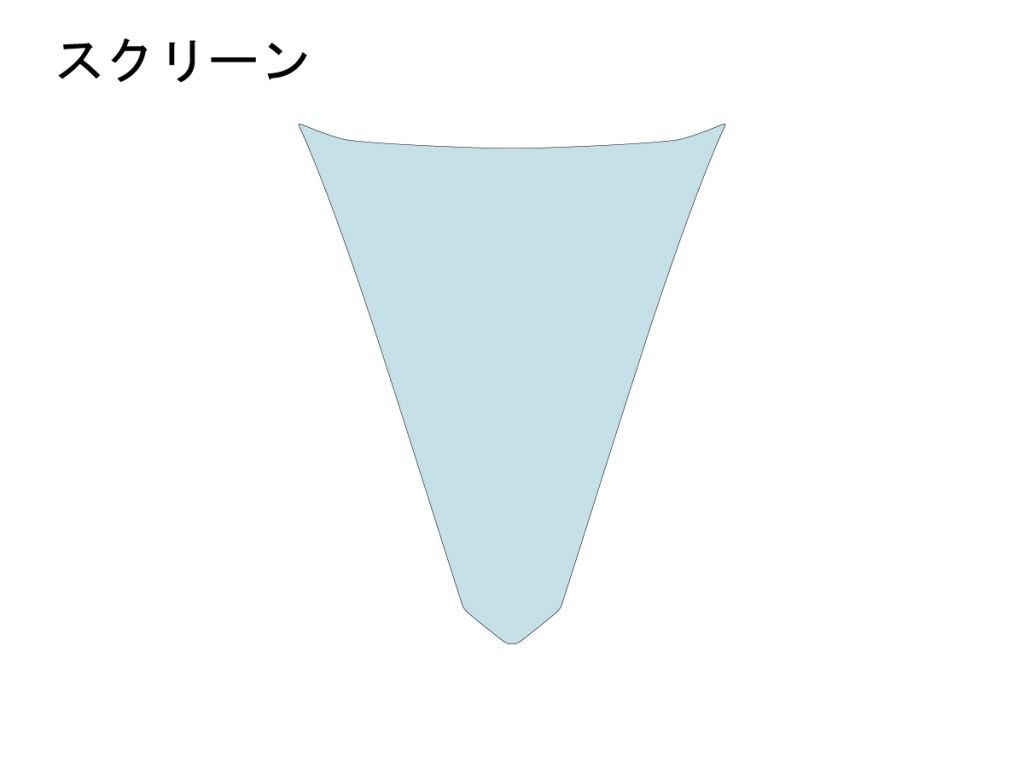 Webike | ECHELON エシュロン スクリーン【QUATECT】 ZX-25R