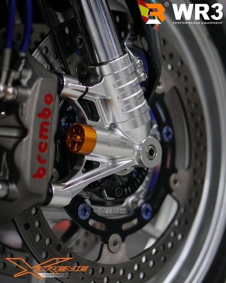 Webike | WR3 ダブルアールスリー フロントフォークボトム ZX-25R(WR3