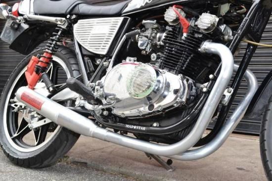 Webike | MAD☆STAR マッドスター シムラ管マフラー GS400(J-002-AL