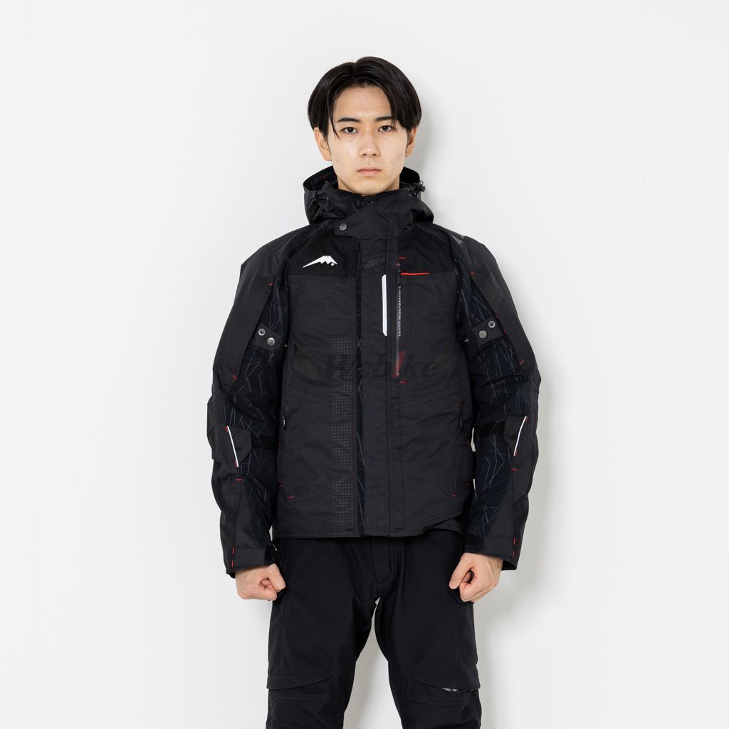 Webike | KUSHITANI クシタニ アロフトフードジャケット(K-2846-BK-LL