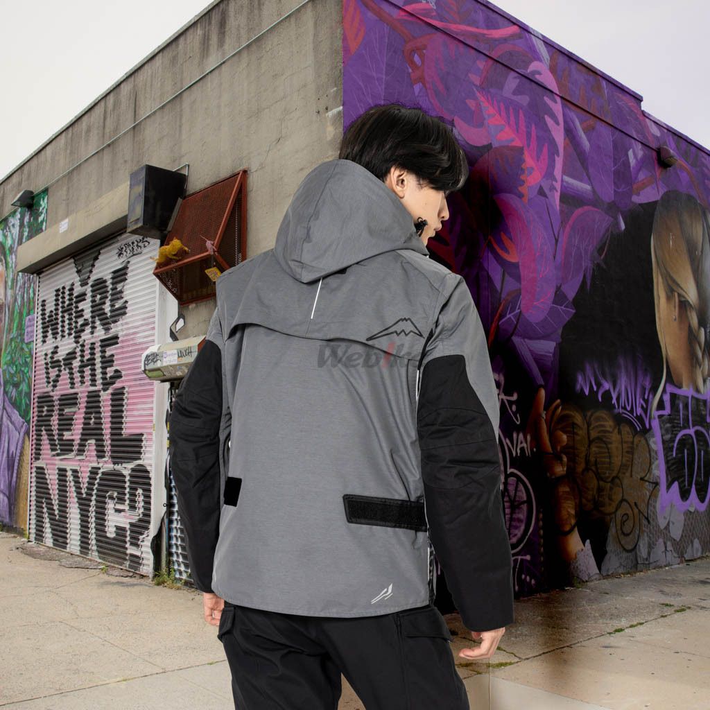 Webike | KUSHITANI クシタニ アロフトフードジャケット(K-2846-GY-XL