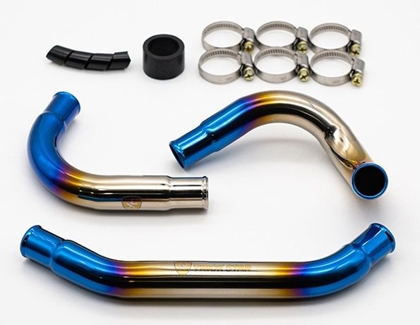 Webike | TRICKSTAR トリックスター チタンラジエターパイプ Ninja ZX