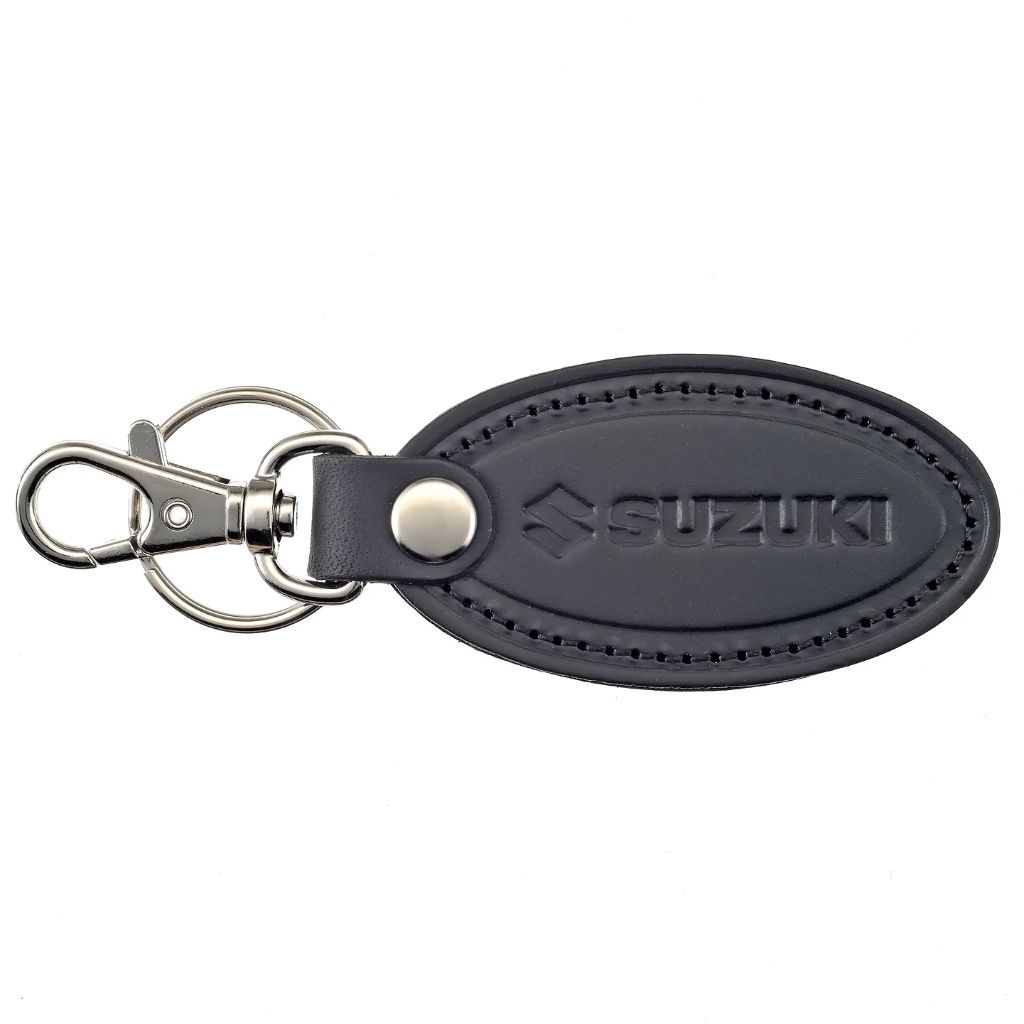 Webike | SUZUKI スズキ レザーキーホルダー オーバル(99000-79NK0-059