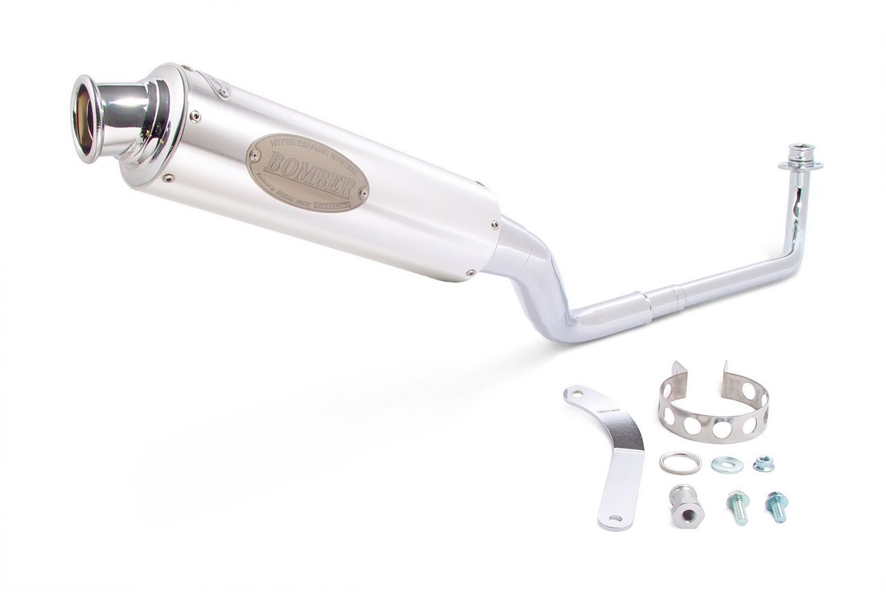 Webike | SP武川 SPタケガワ ボンバーマフラー スーパーカブ50(04-02