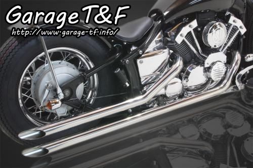 Webike | Garage T&F ガレージ T&F ロングドラッグパイプマフラー