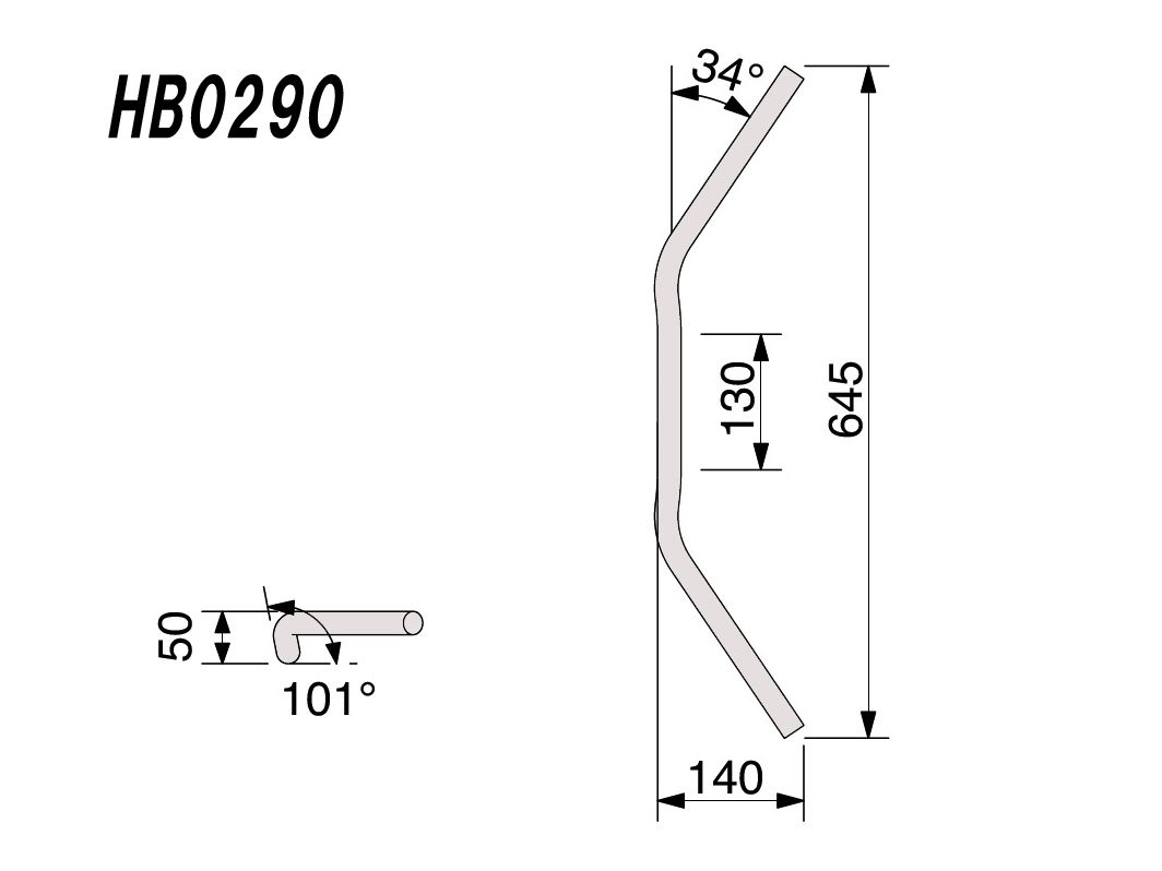 Webike | HURRICANE ハリケーン バーハンドルキット ZX-12R(HBK539AS