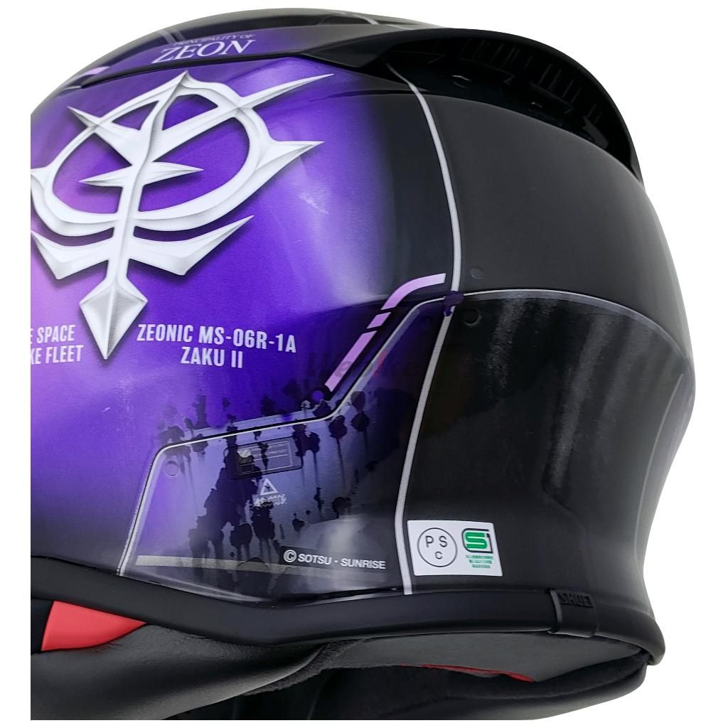 Webike | SHOEI ショウエイ Z-8 MS-06R-1A 高機動型ザク II(黒い三連星